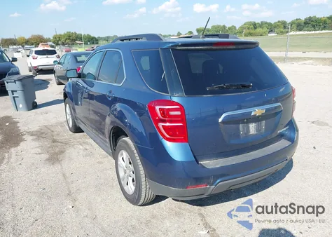 2016 Chevrolet Equinox Lt из США, поврежденный, VIN 2GNALCEK0G6190009